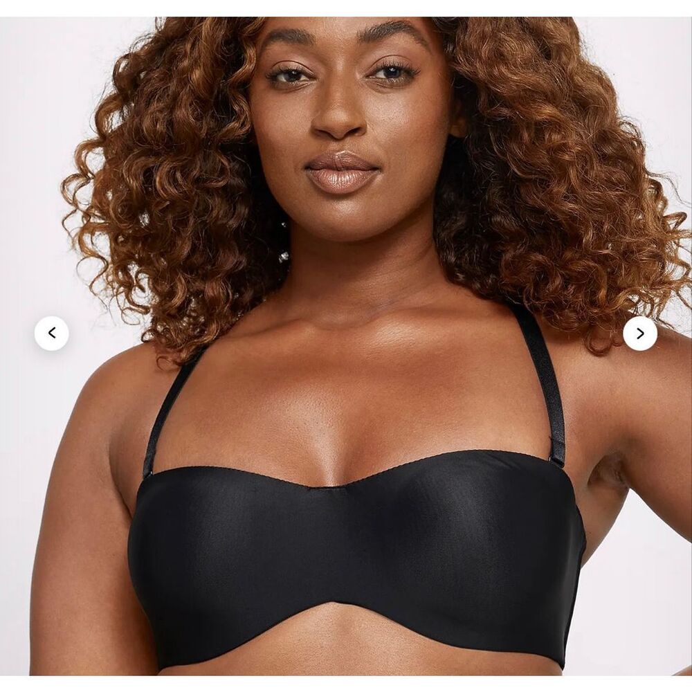 C 18 - Lilyette  by Bali Tailored Strapless Minimizer black size  34D - style 09